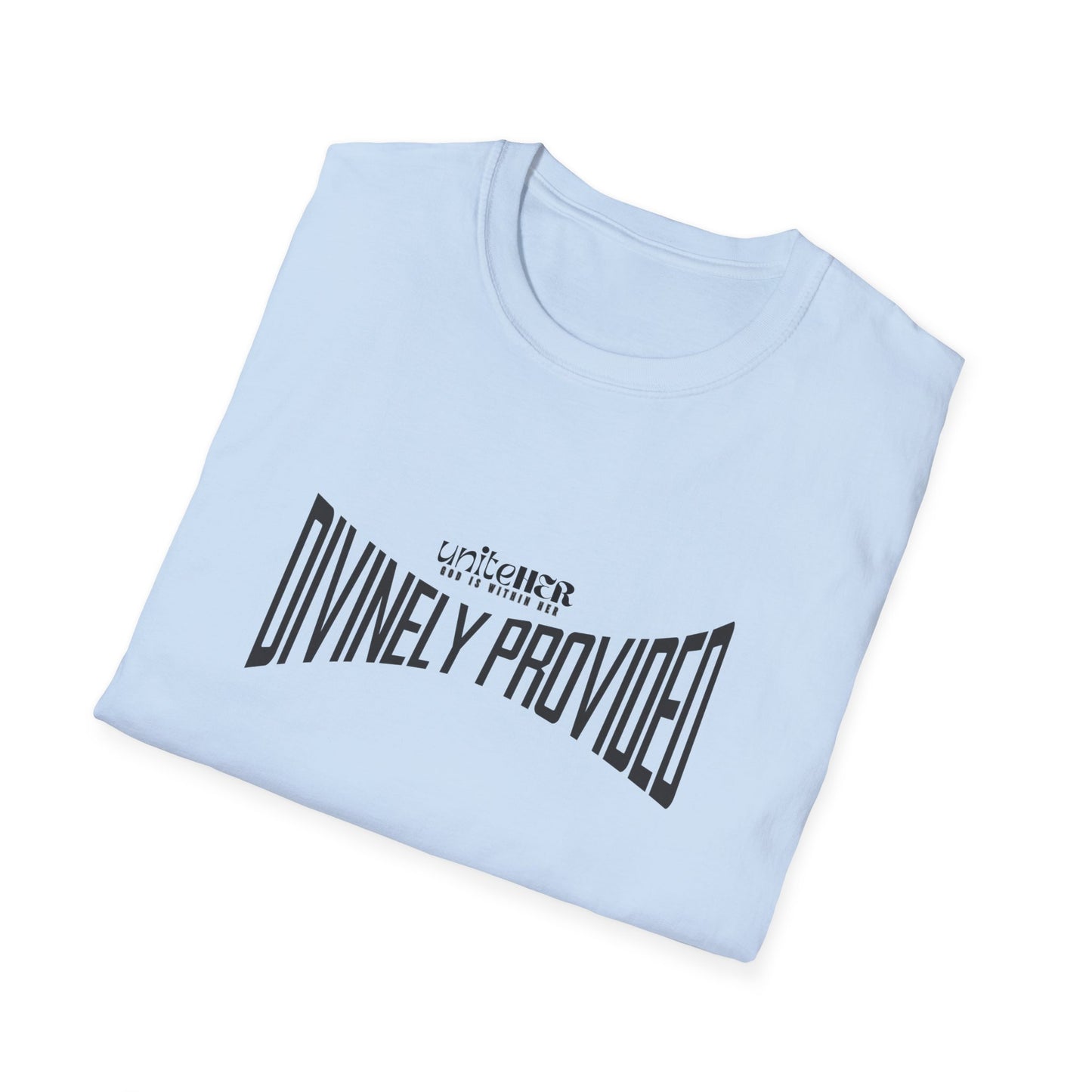 UniteHer Across My Heart Tee "Divinely Provided"