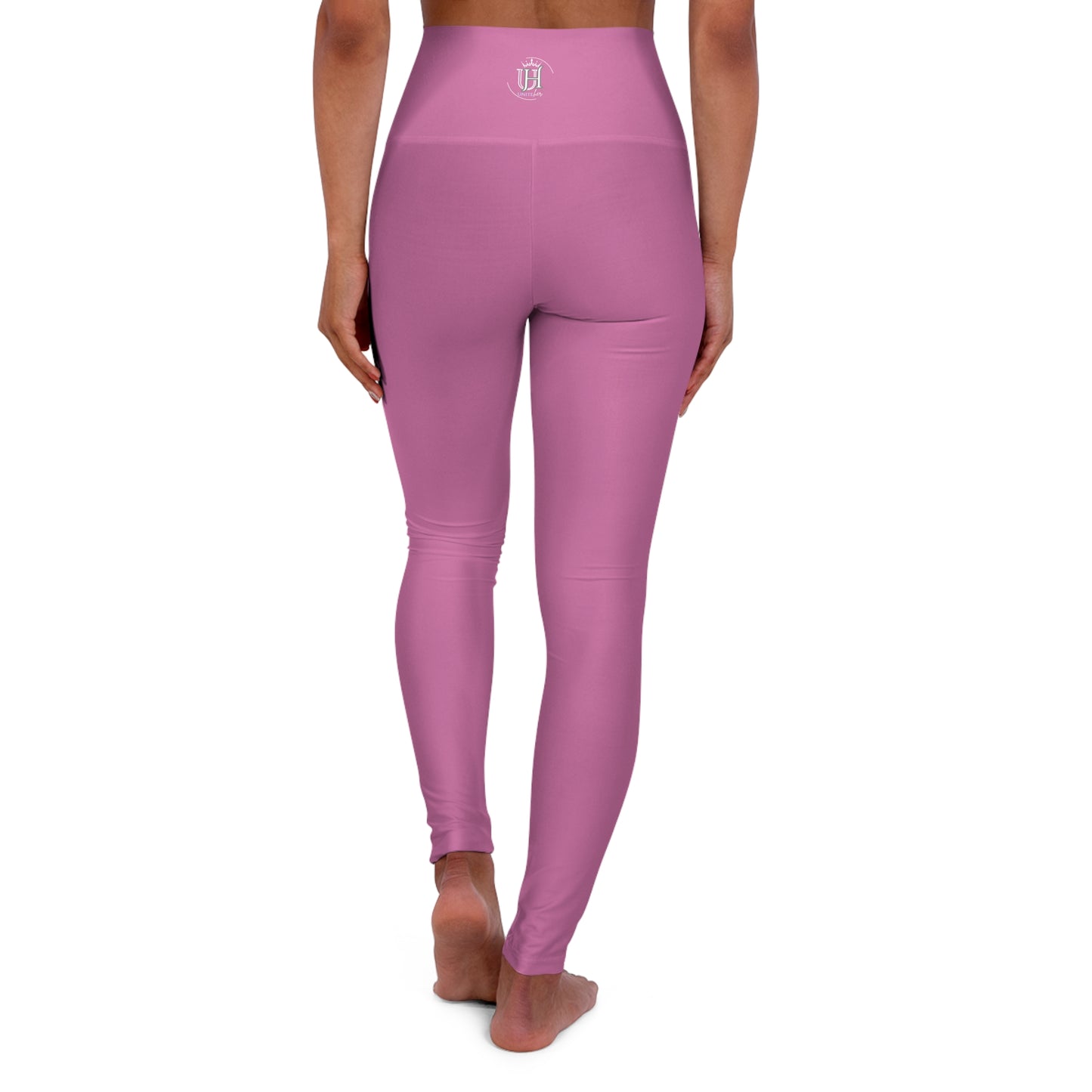 UniteHER High Waisted Yoga Leggings (PINK)