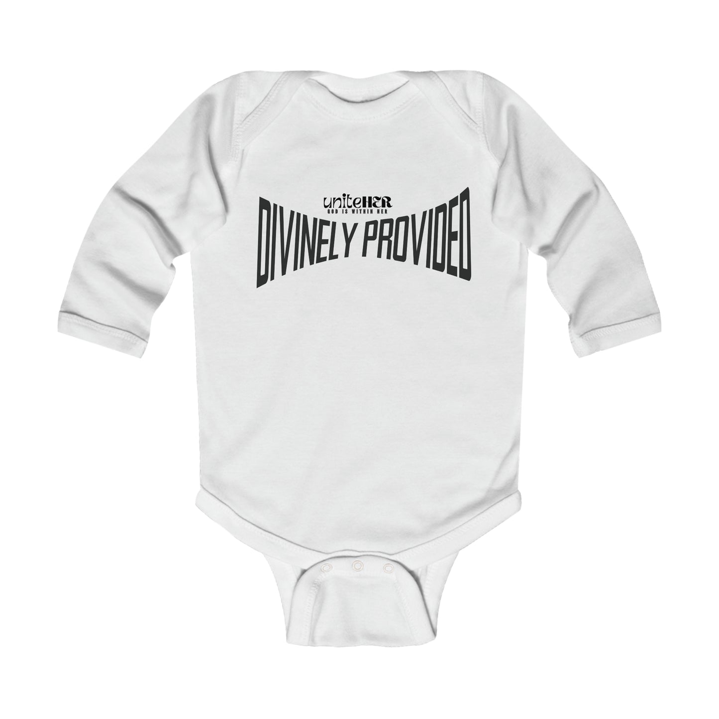 Infant Long Sleeve Bodysuit - Divinely Provided