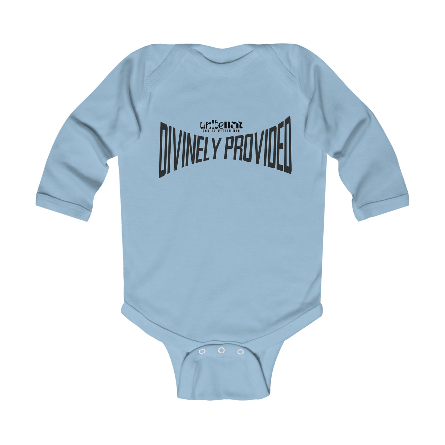 Infant Long Sleeve Bodysuit - Divinely Provided