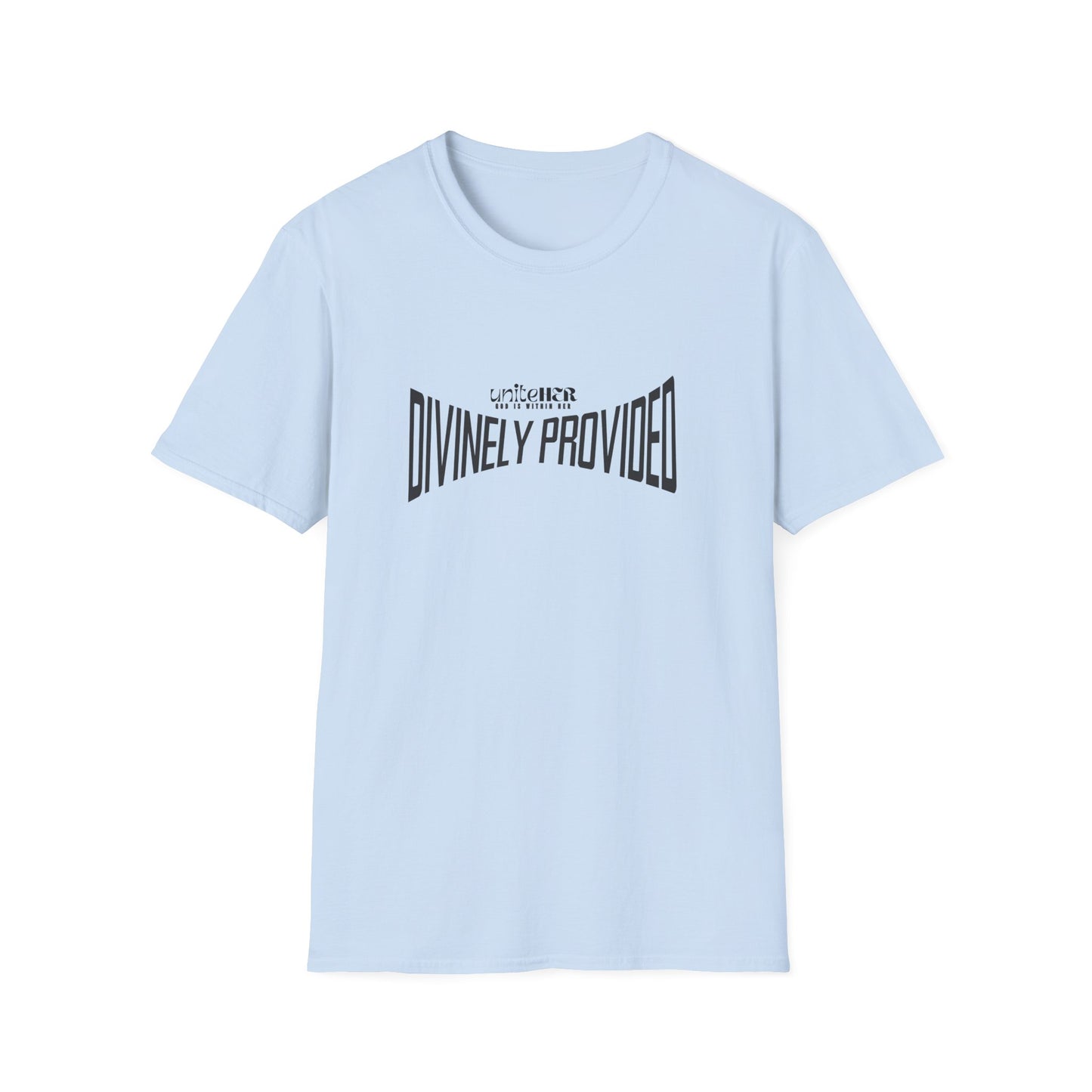 UniteHer Across My Heart Tee "Divinely Provided"