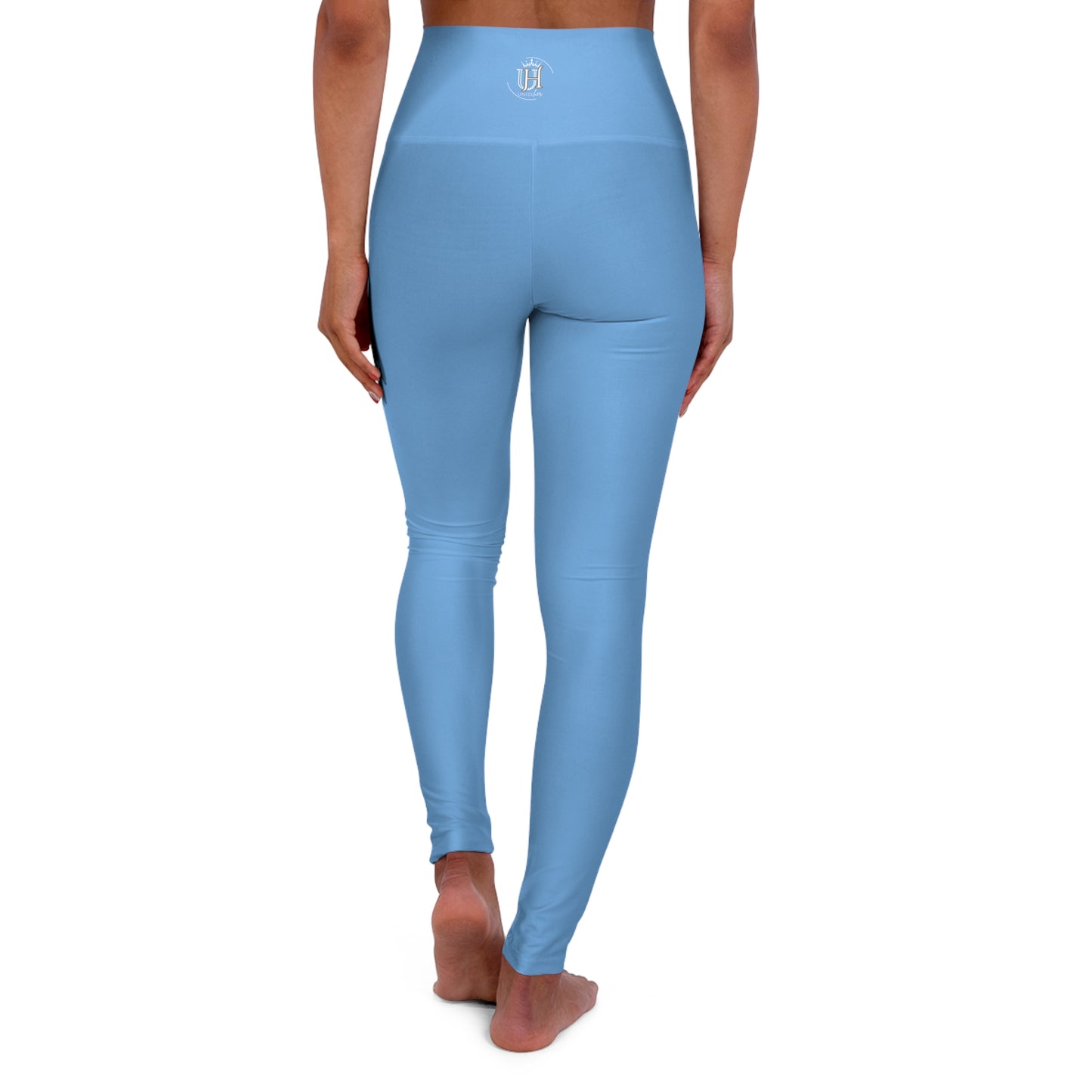 UniteHER High Waisted Yoga Leggings (LBlue)