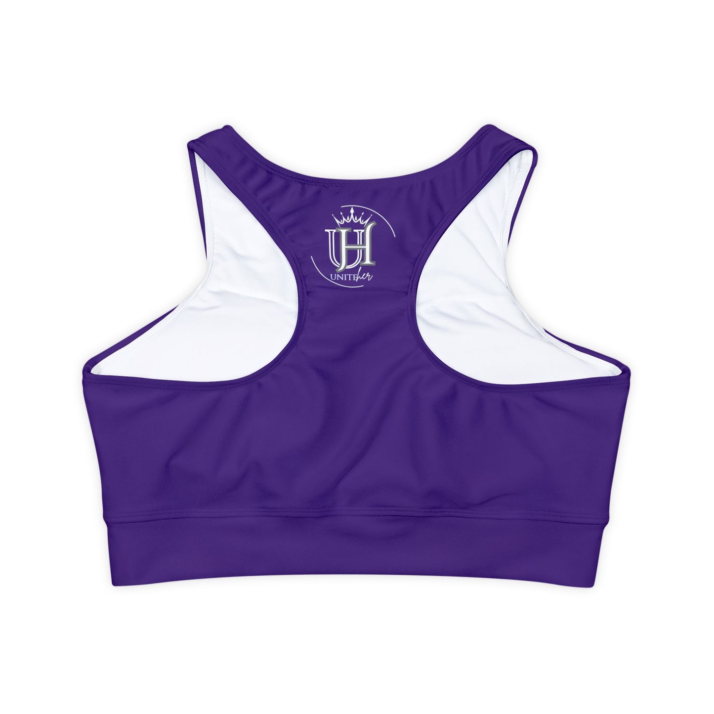 UniteHER, Padded Sports Bra (PURPRAIN)