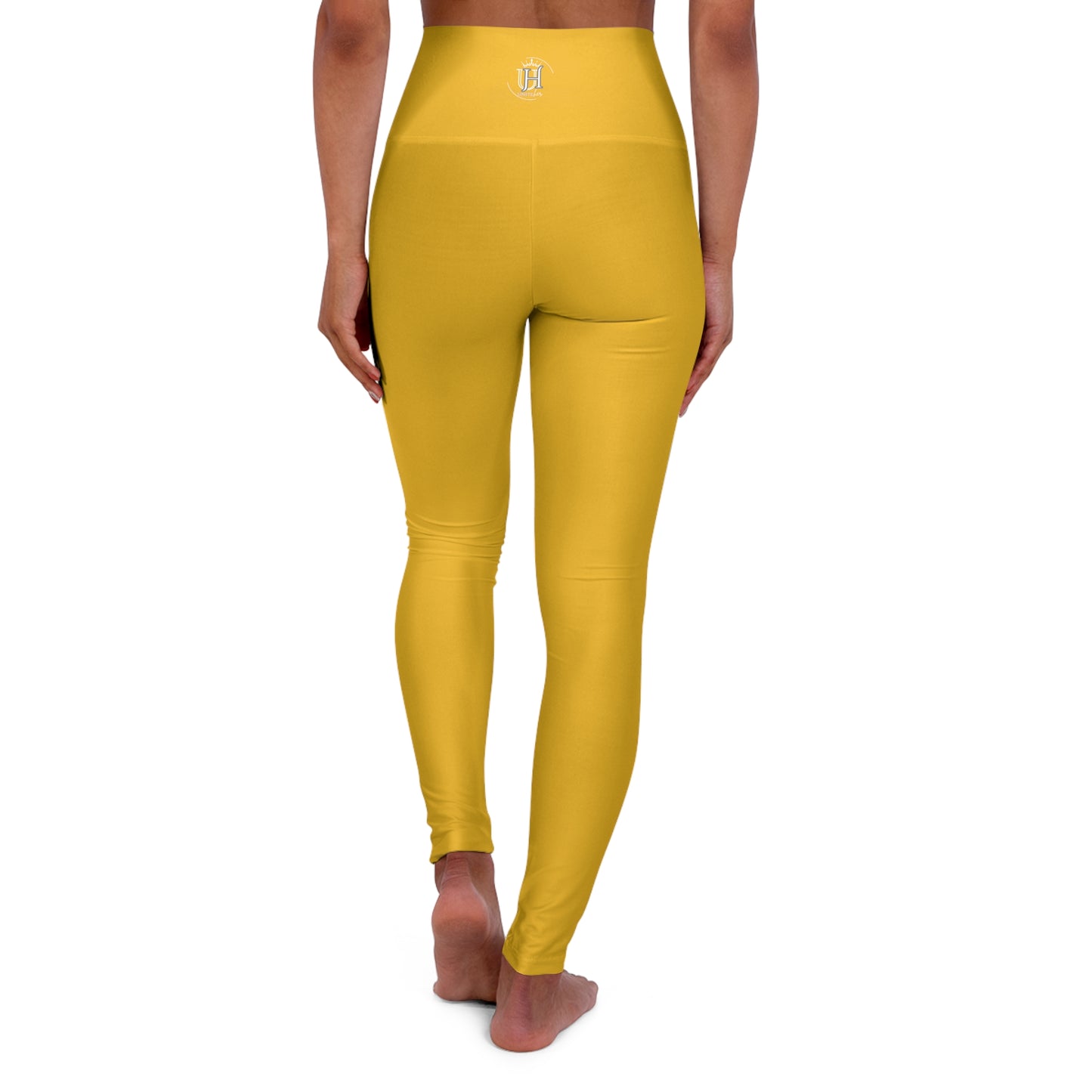 UniteHER High Waisted Yoga Leggings (MUSTARD)