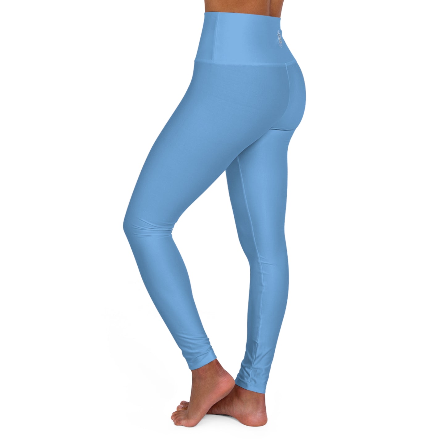 UniteHER High Waisted Yoga Leggings (LBlue)