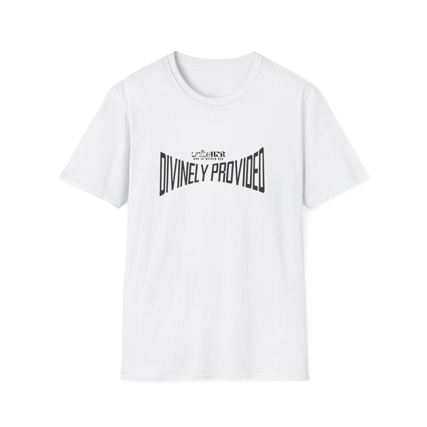 UniteHer Across My Heart Tee "Divinely Provided"