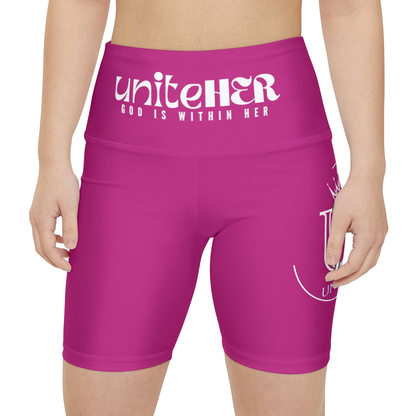 UniteHER Women's Workout Shorts (PNK)