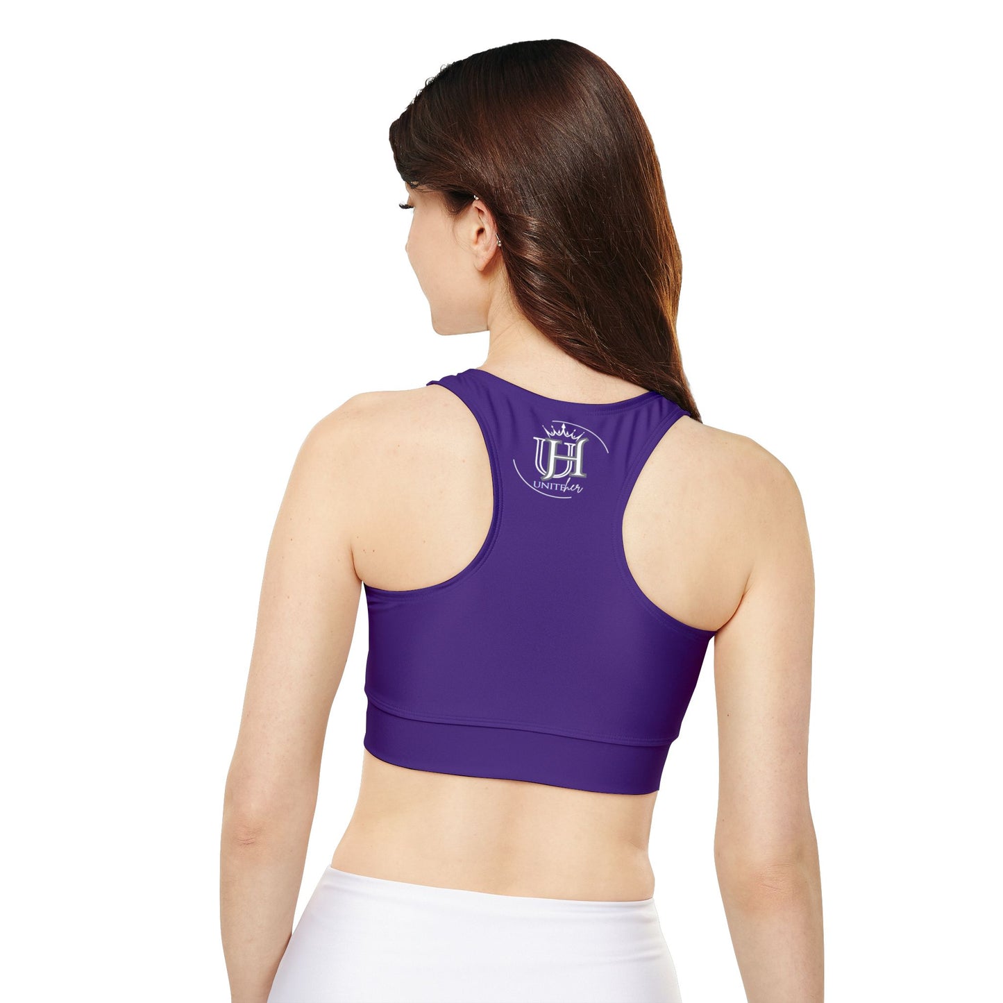 UniteHER, Padded Sports Bra (PURPRAIN)