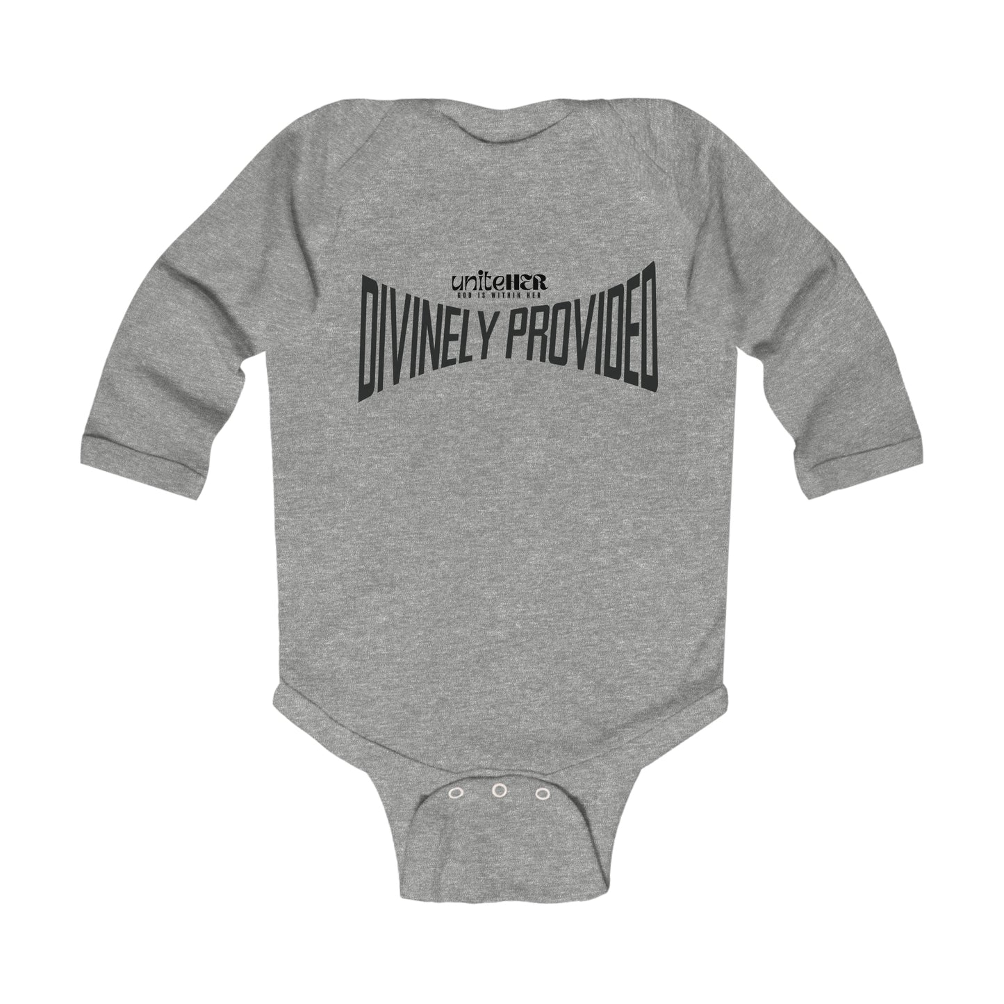 Infant Long Sleeve Bodysuit - Divinely Provided