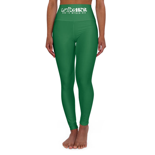 UniteHER High Waisted Yoga Leggings (HUNTER)