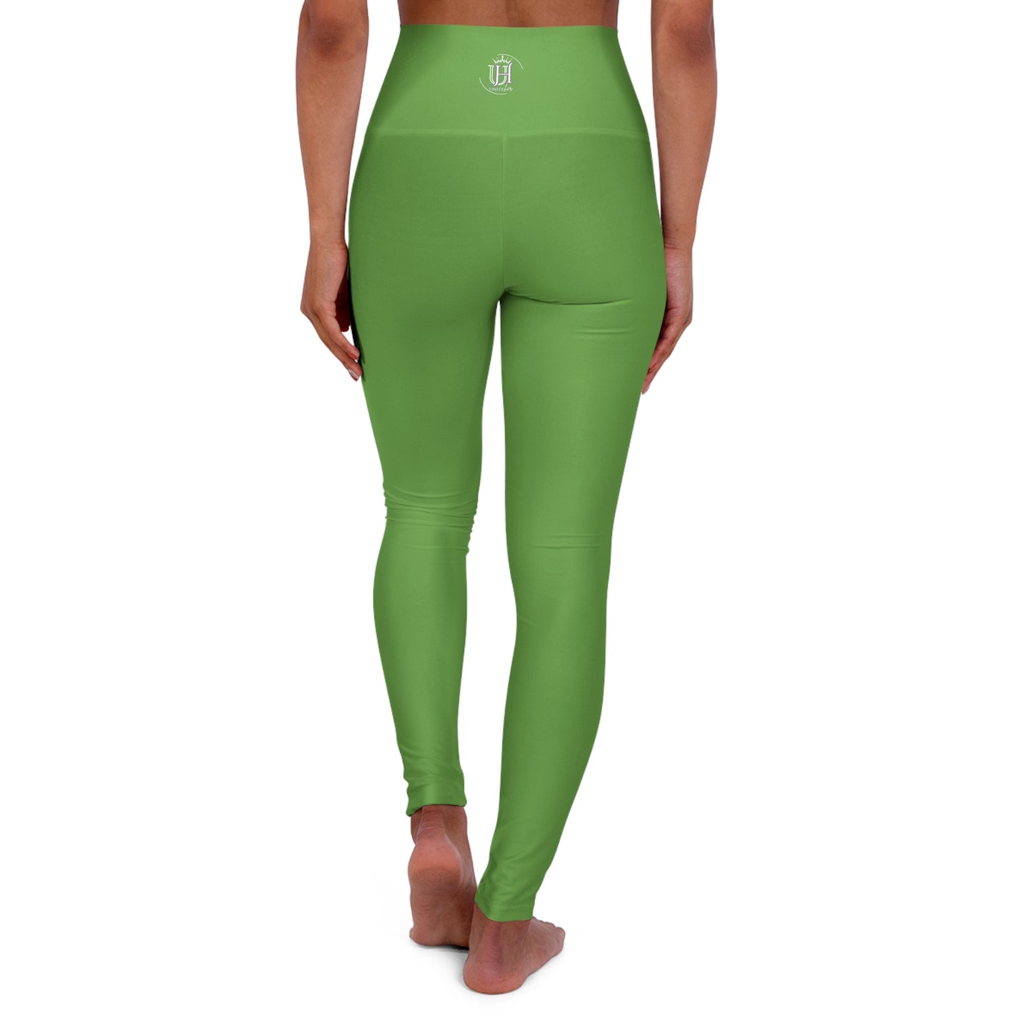 UniteHER High Waisted Yoga Leggings (JollyGreen)