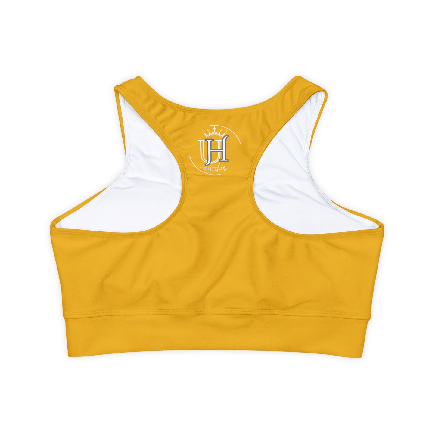 UniteHER, Padded Sports Bra (MUSTARD)