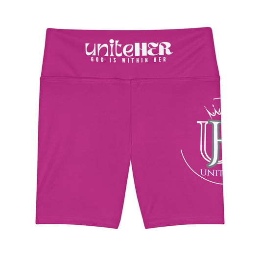 UniteHER Women's Workout Shorts (PNK)