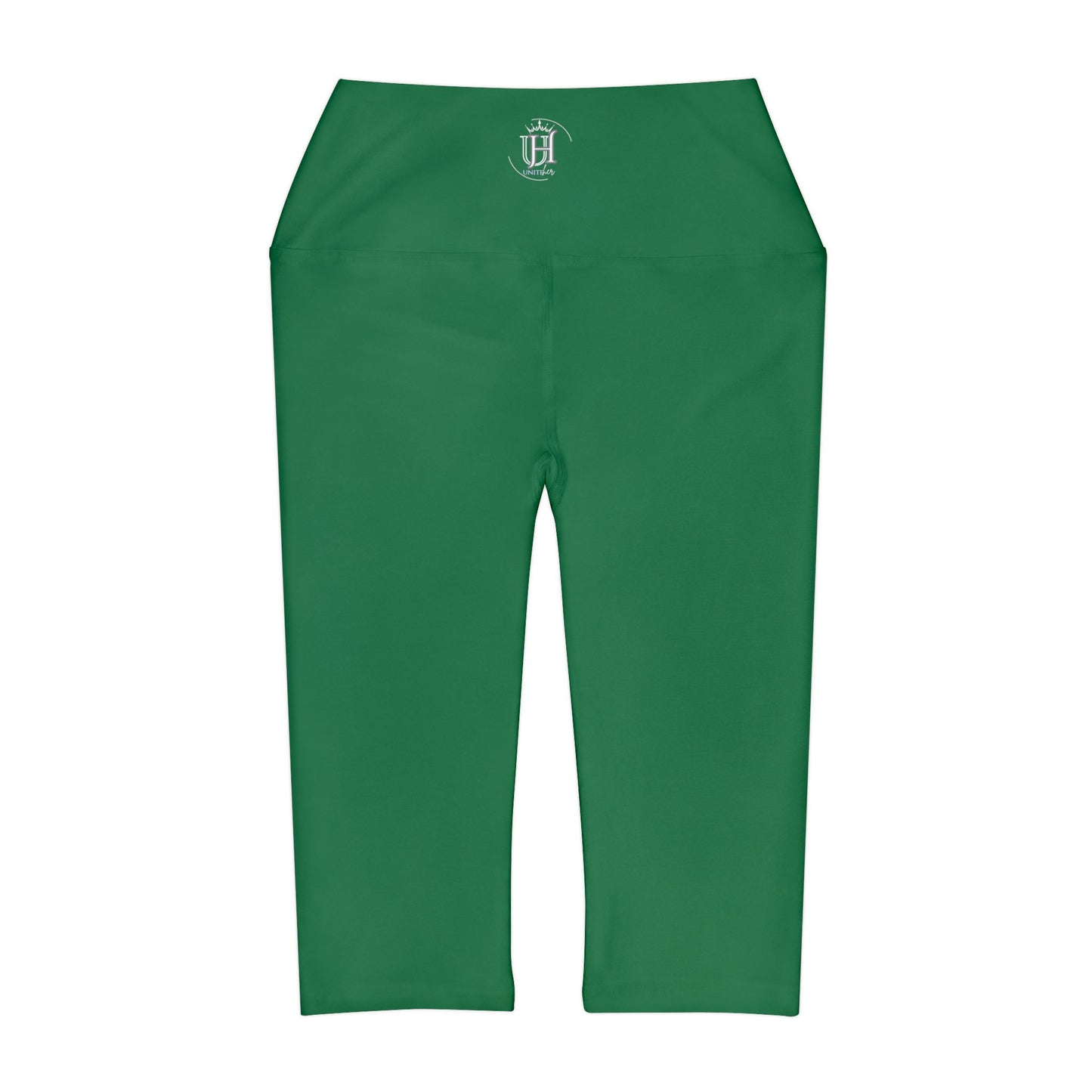 UniteHER Yoga Capri Leggings (HUNTERGREEN)