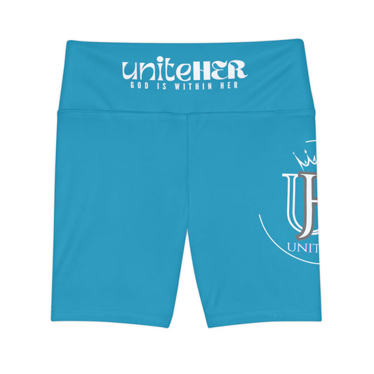 UniteHER Women's Workout Shorts (TURQ)